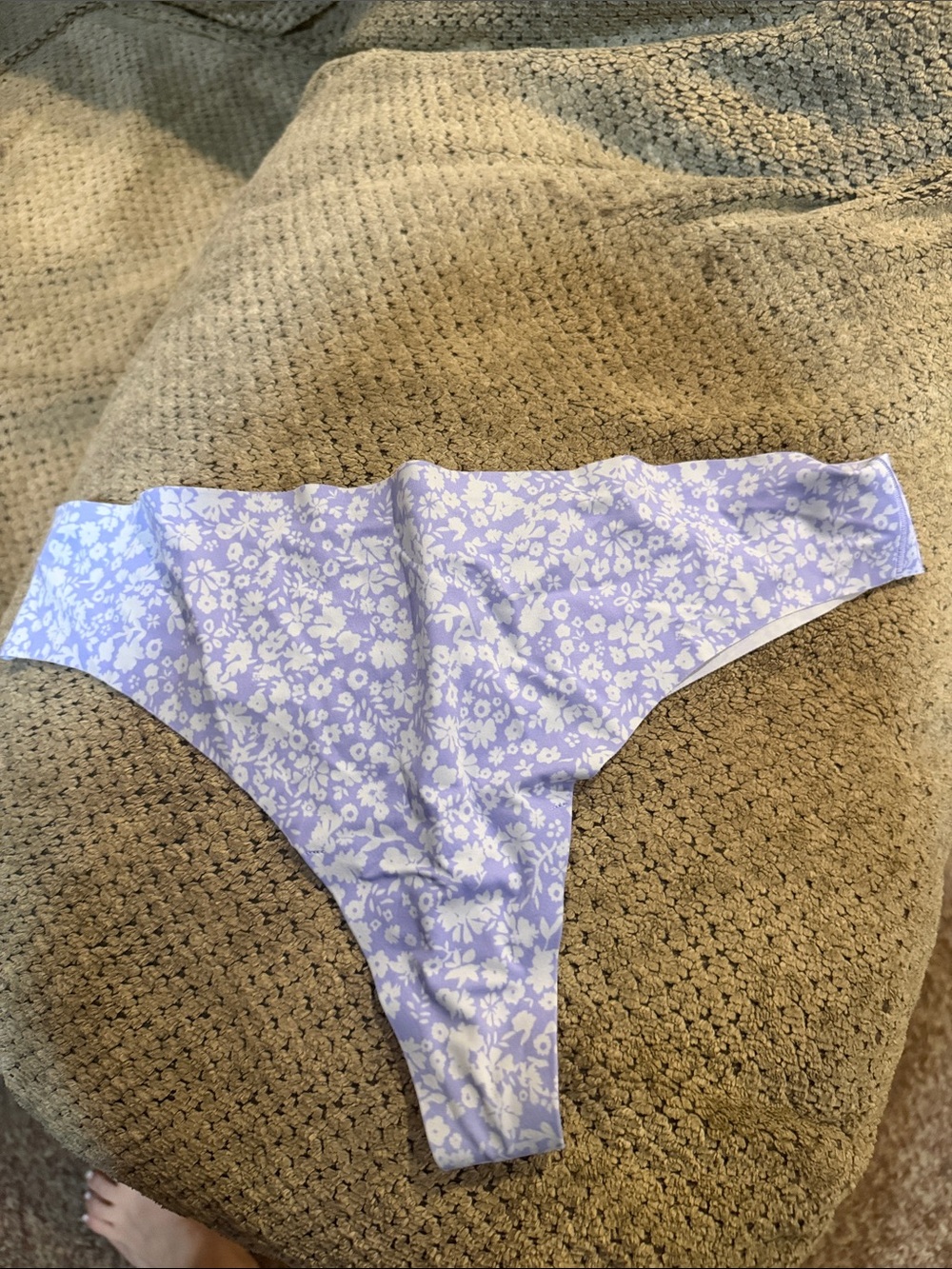 Lululemon Lavender Seamless Thong Panty